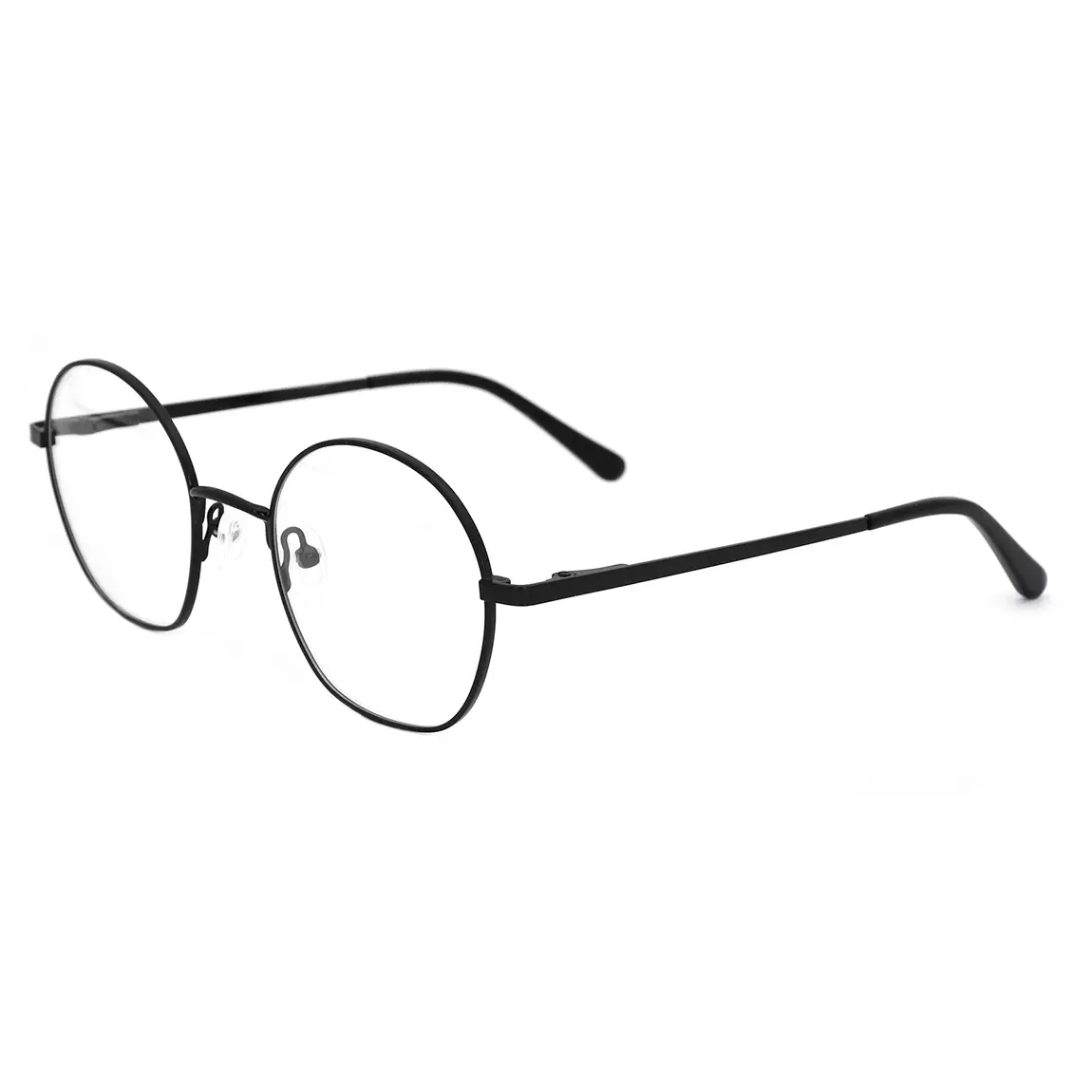 2021 Retro Glasses Round Metal Frame Women Men RXable Optical Frame ...