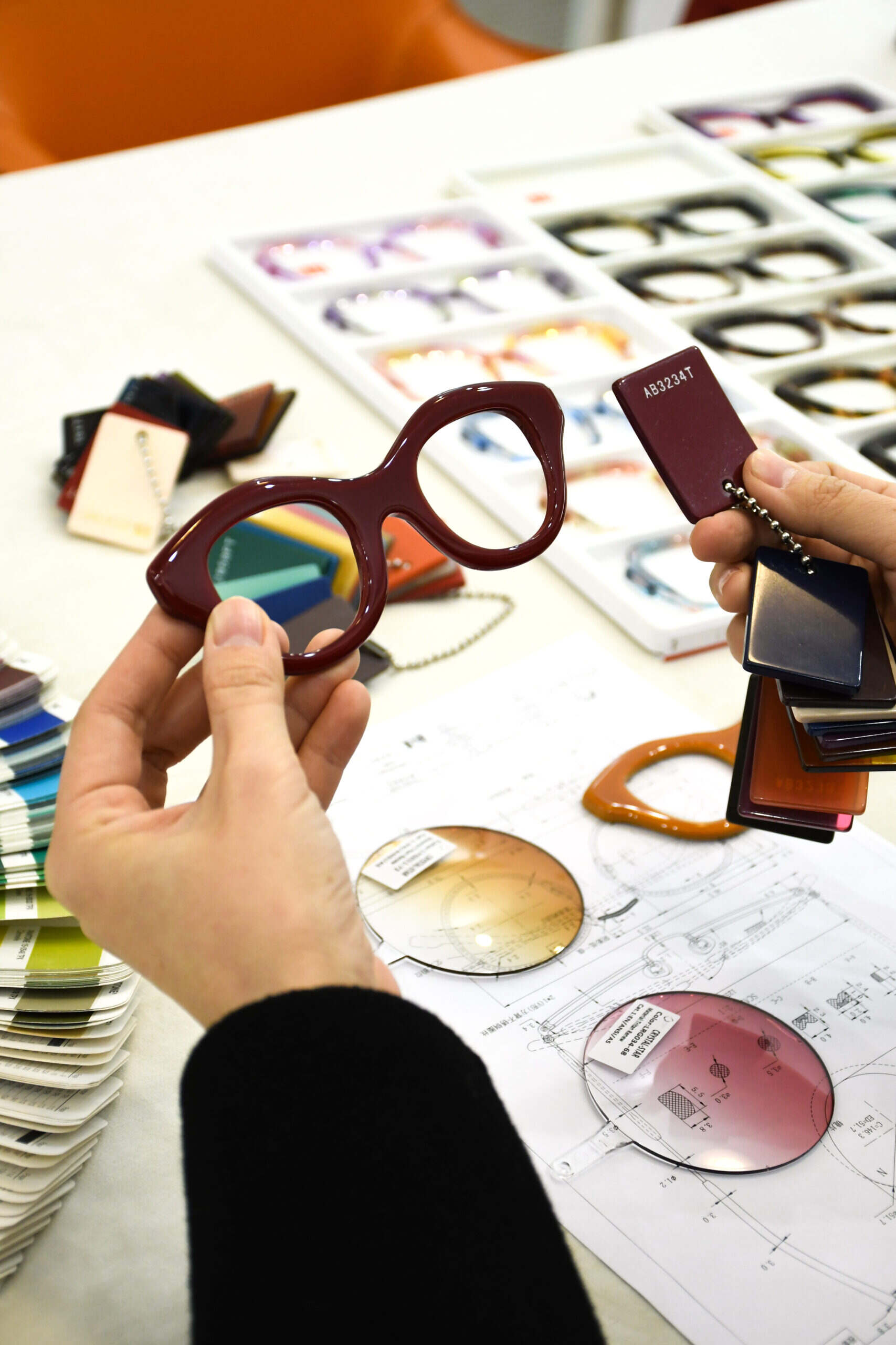 acetate color matching