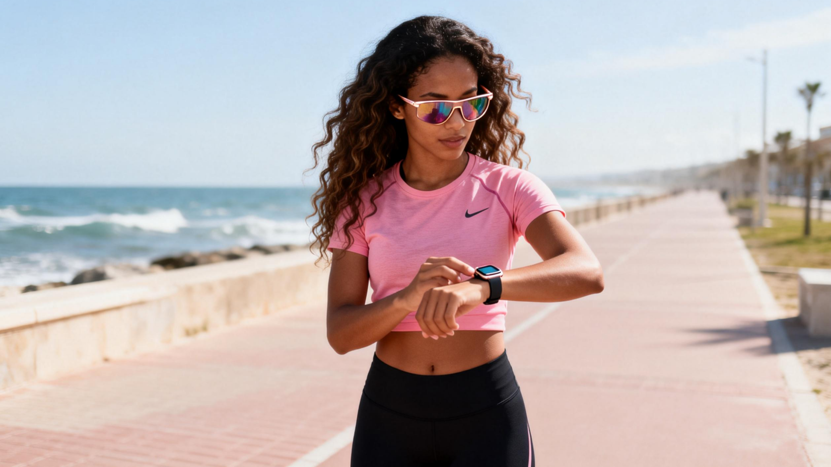 Outdoor Activity with Smart Eyewear